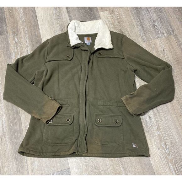 Carhartt Jackets & Blazers - Carhartt Womens Thick Soft Fleece Jacket Size XL 16/18